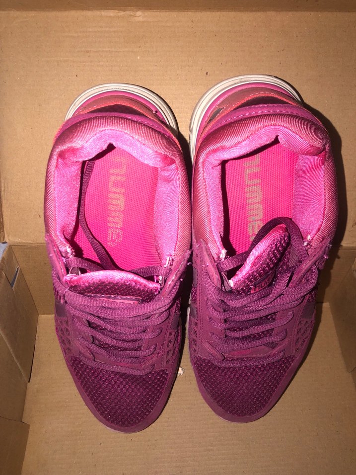 Hummel Pembe Bağcıklı Spor Kadın Sneaker - Görsel 2