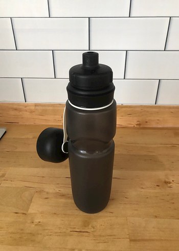 Siyah Gri Su Matarası 750 ml
