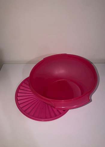 Tupperware Pembe Plastik Mutfak Kabı