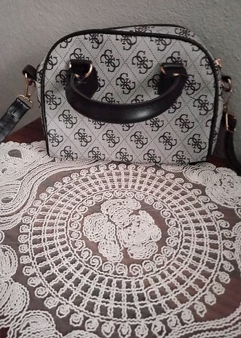 Gri Desenli Kadın Çanta - Görsel 2