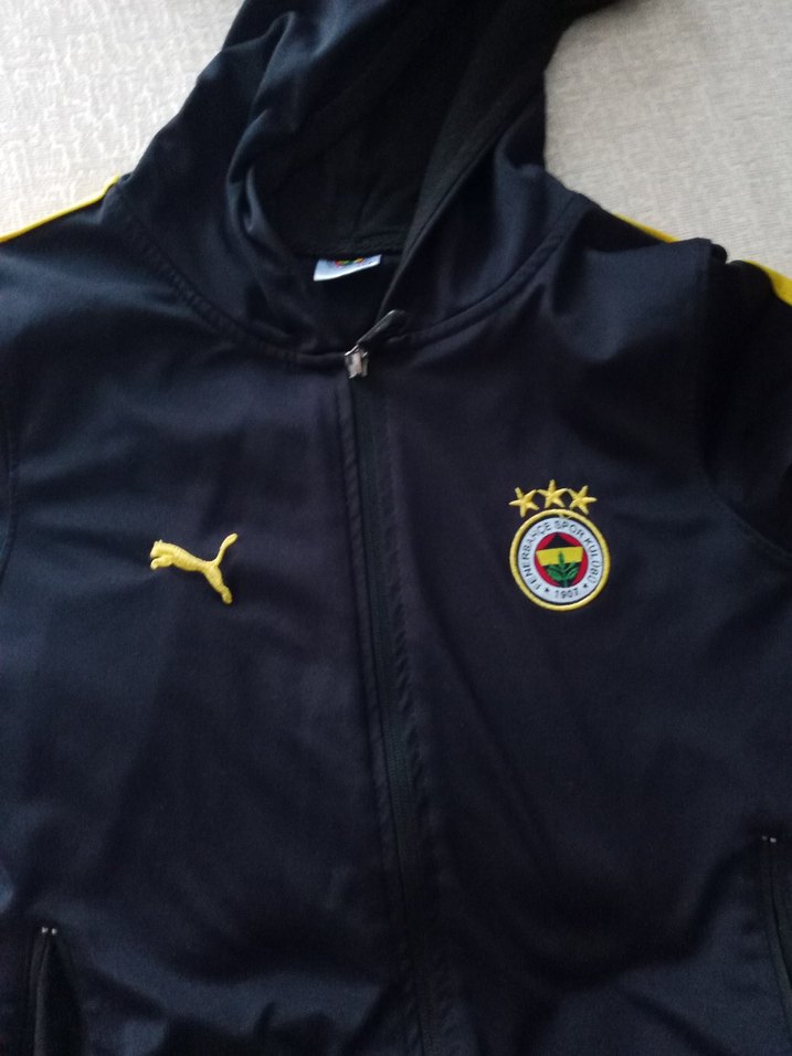 Siyah Kapüşonlu Erkek Çocuk Sweatshirt - Görsel 2