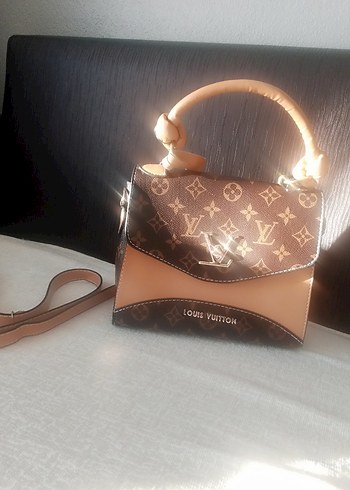 Kahverengi Deri Louis Vuitton Kadın Çanta - Görsel 3