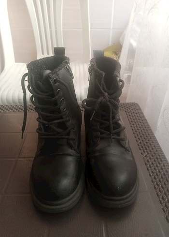 Siyah Deri Fermuarlı Stiletto Topuklu Bot - Görsel 4