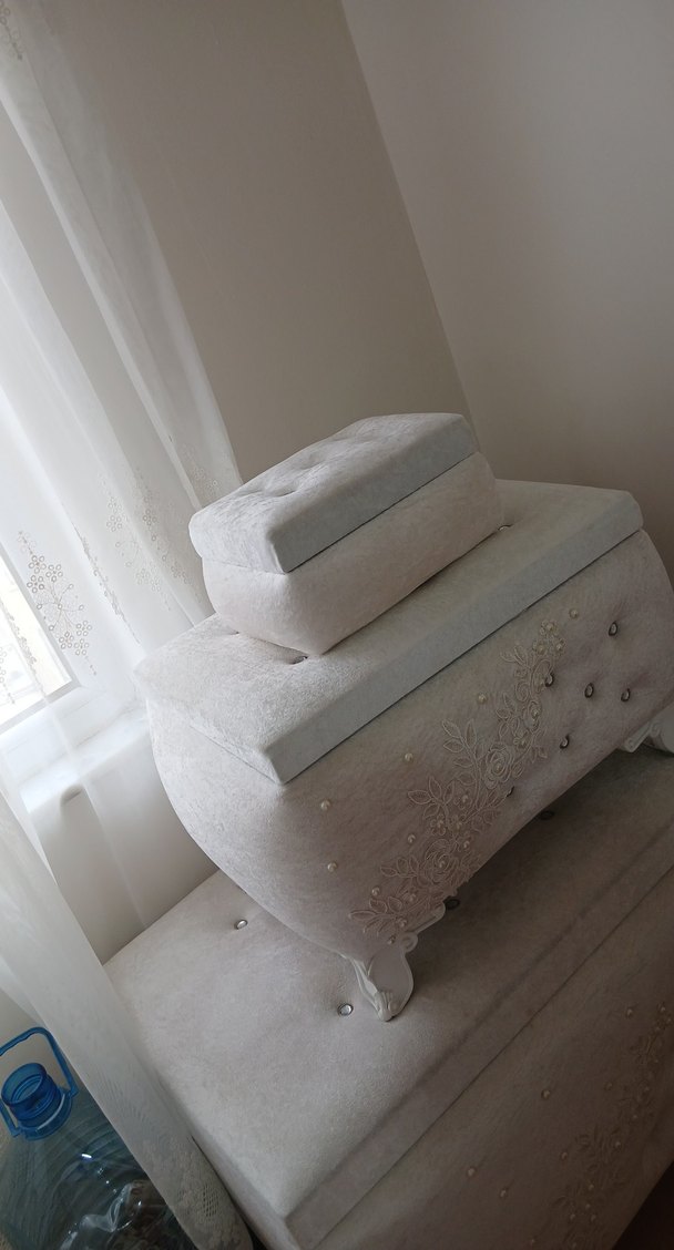 Üçlü beyaz sandık - Görsel 5