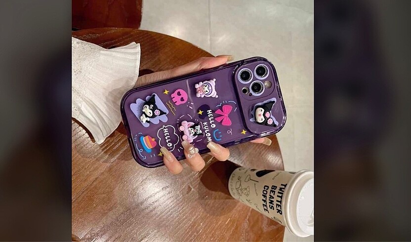 Kuromi ayıcıklı kılıf