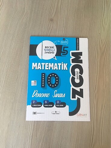 Zoom Serisi 5. Sınıf Matematik 10?lu Deneme Kitabı