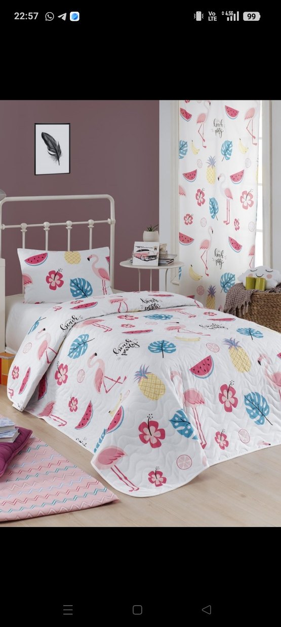 Uzay Desenli Gri Çocuk Yorganı 1300 kargobedava - Görsel 2