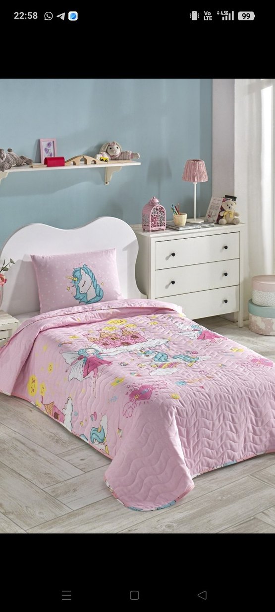 Uzay Desenli Gri Çocuk Yorganı 1300 kargobedava - Görsel 5