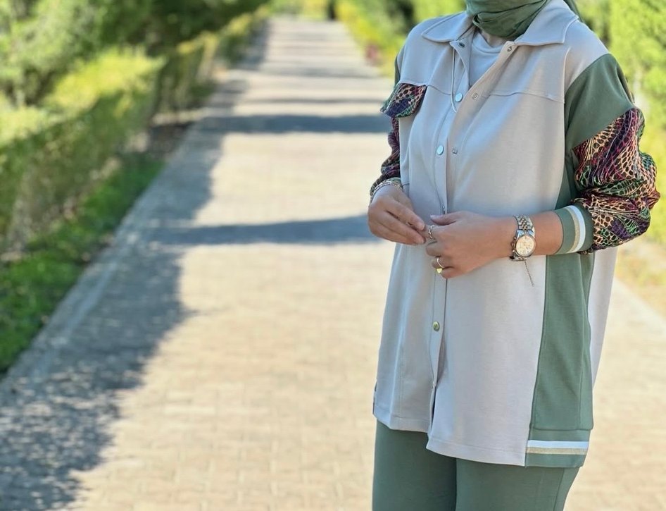 Kadın Haki takım - Görsel 3