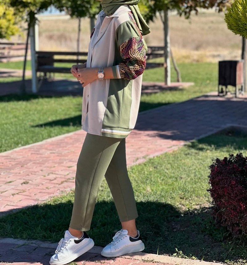 Kadın Haki takım - Görsel 2