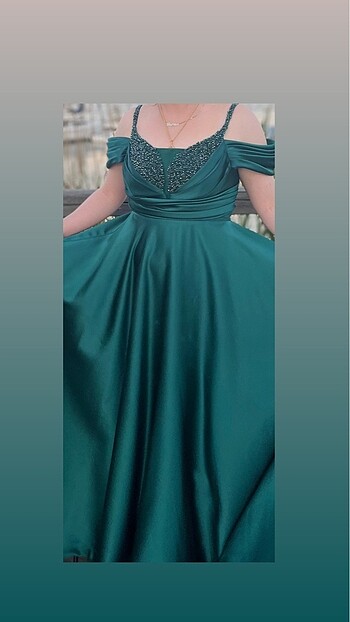 Yeşil abiye