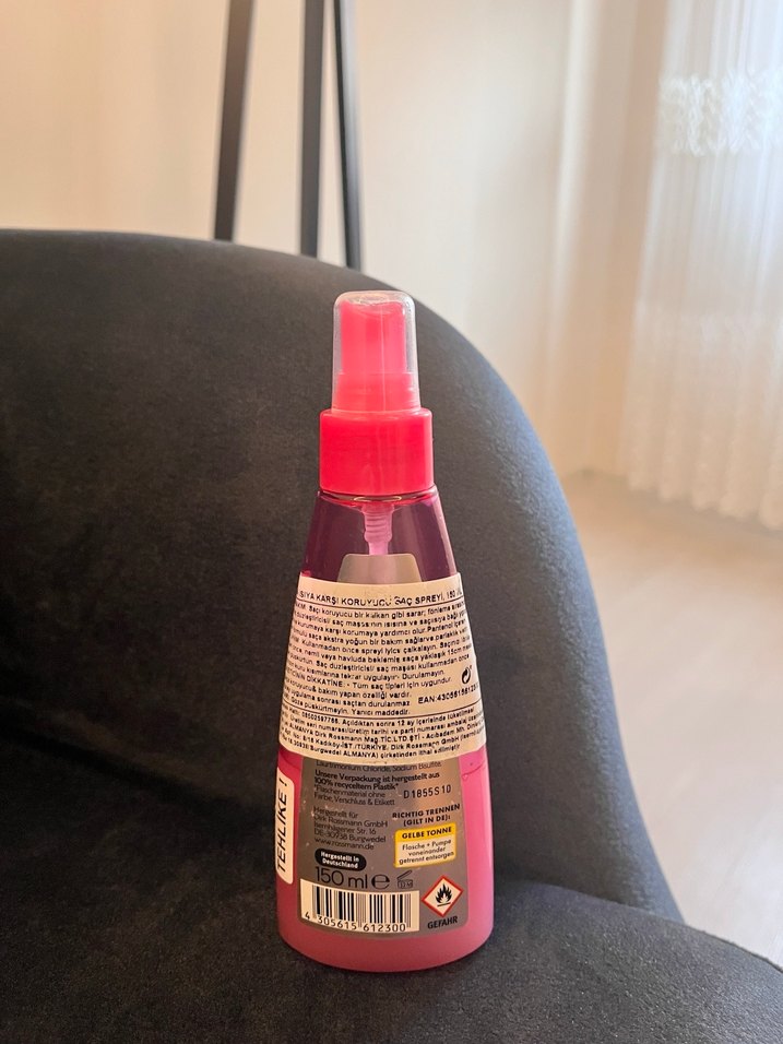 ısana ısı koruyucu sprey - Görsel 3