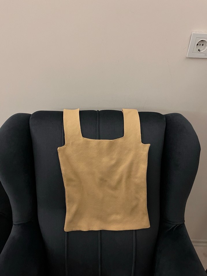 mango bej bluz - Görsel 2