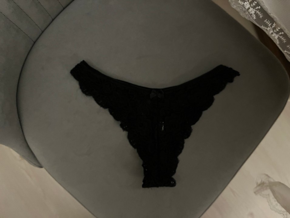 siyah dantelli kulot - Görsel 4