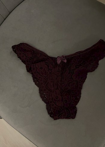 mor dantelli kulot - Görsel 2