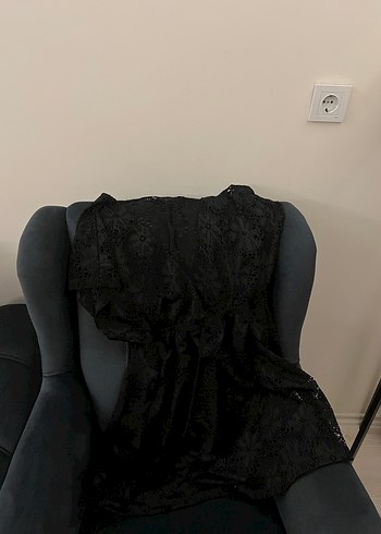 dantelli elbise - Görsel 5