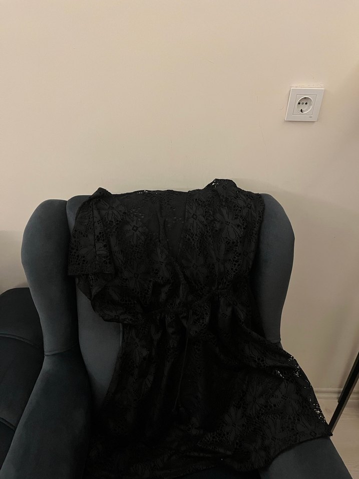 dantelli elbise - Görsel 3