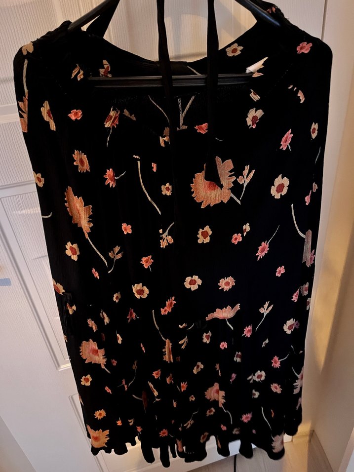 cicekli maxi etek - Görsel 3