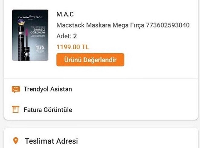 Beden Renk mac maskara