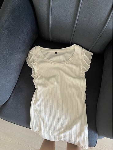 m Beden beyaz Renk stradivarius bluz