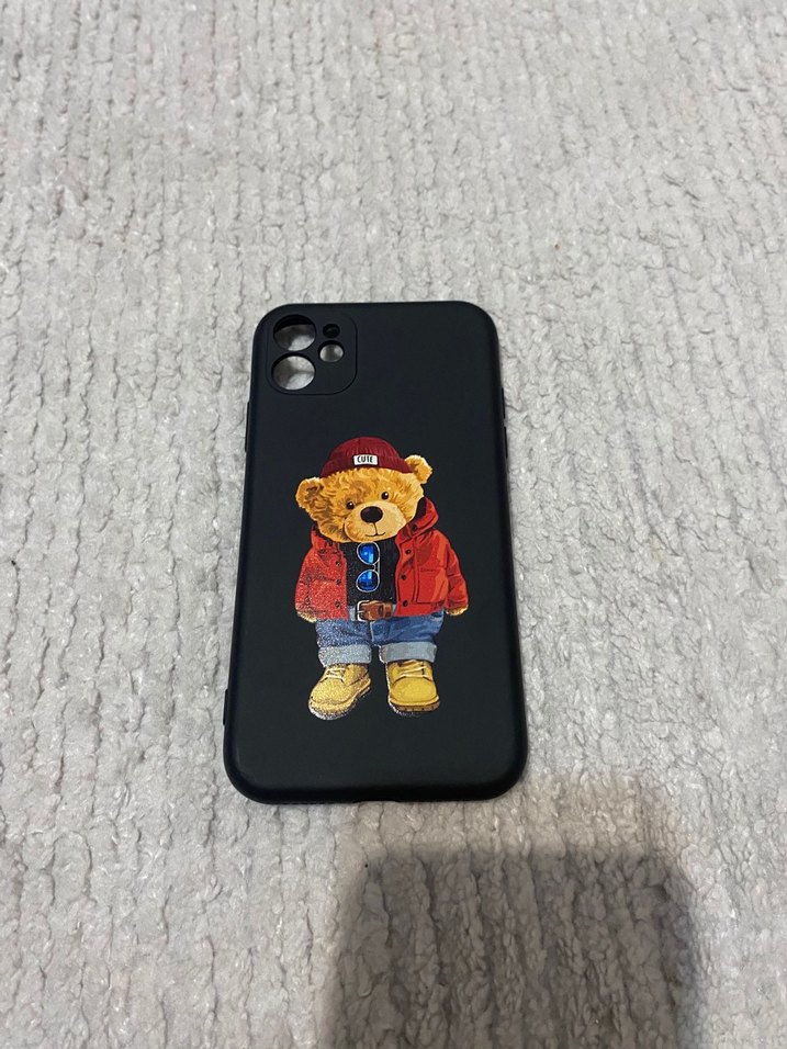 Siyah apple 11 Telefon Kılıfı - Görsel 5