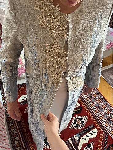 Tuğba venn kaftan ve iç elbise