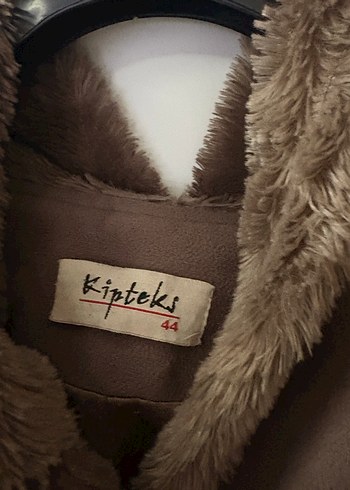 Kahverengi Peluş Detaylı Hamile Kabanı - Görsel 2