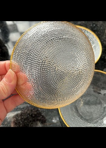 Yılan Desenli Gri Bohem Kase Seti - Görsel 2