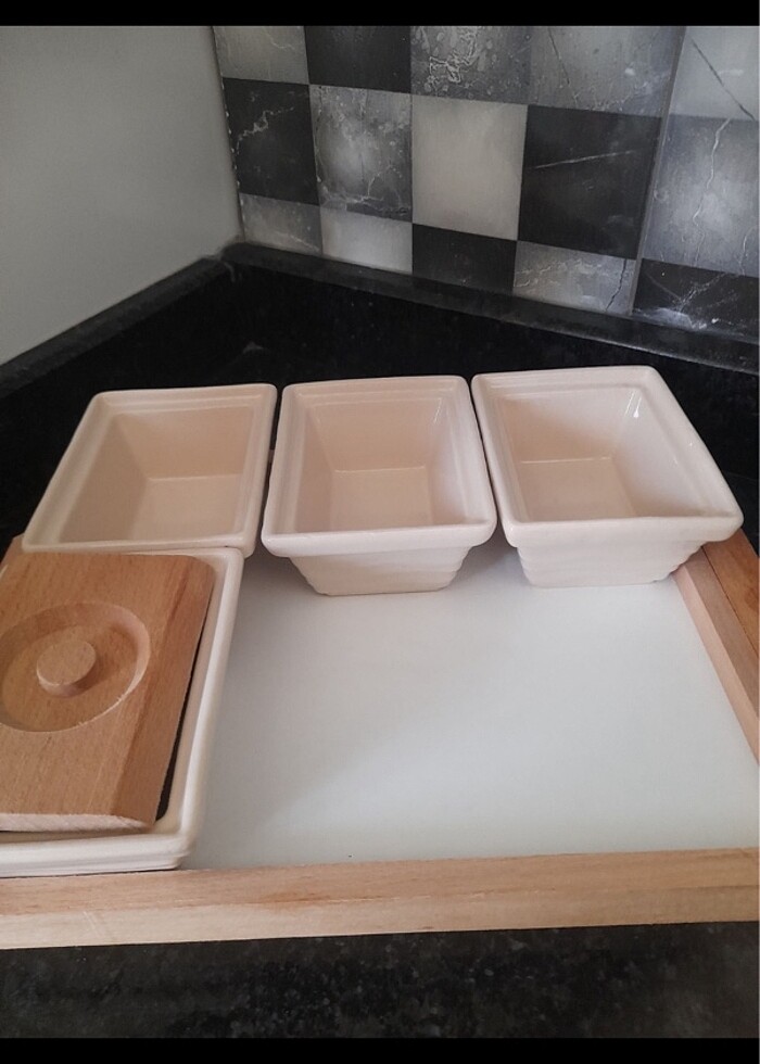 Ahşap kapaklı kahvaltılık - Görsel 3