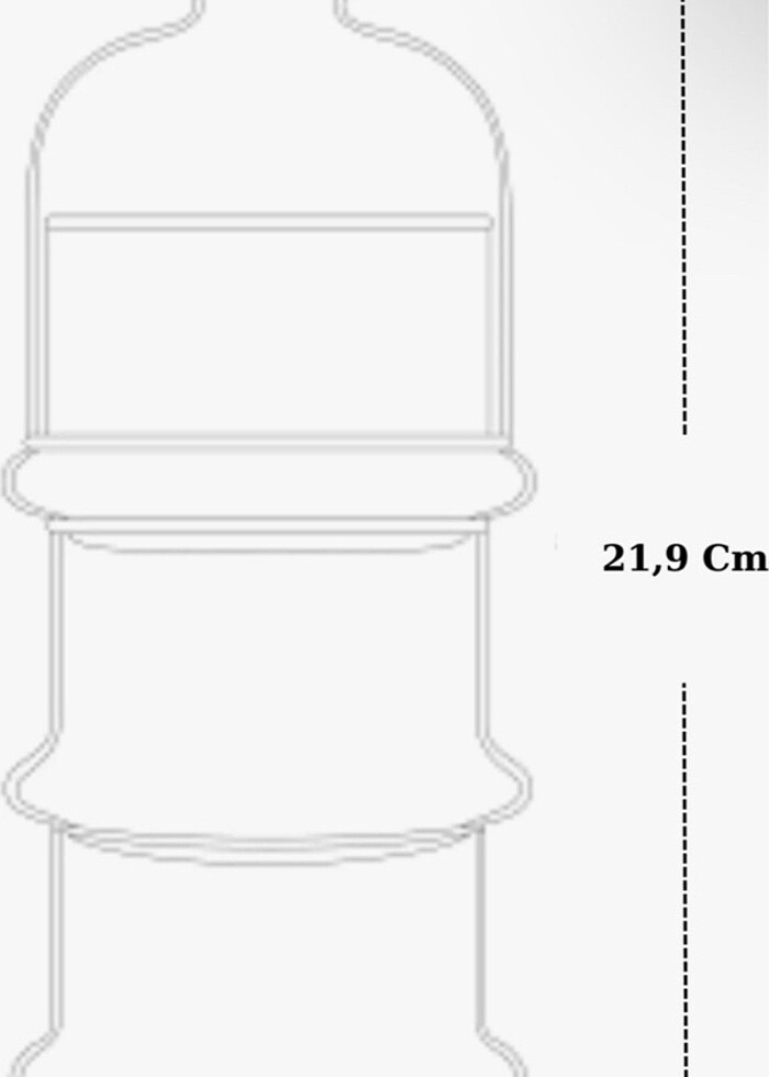 Paşabahçe 3 katlı kurabiyelik - Görsel 4