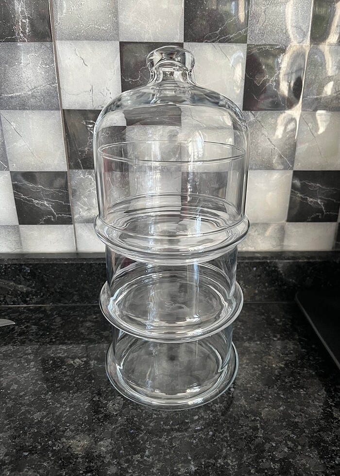 Paşabahçe 3 katlı kurabiyelik - Görsel 2