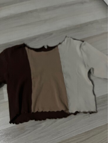 Renkli croptop