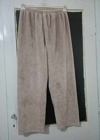 Bej Erkek Düğmeli Polar Ceket üst Alt takım - Görsel 9