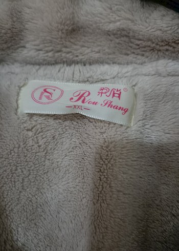 Bej Erkek Düğmeli Polar Ceket üst Alt takım - Görsel 8