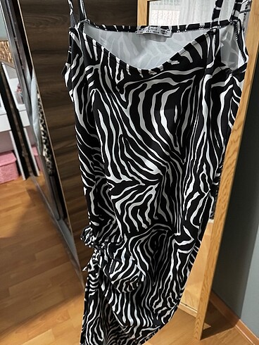 Zebra elbise