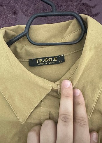 Nakışlı Bej Hamile Bluzu - Görsel 3