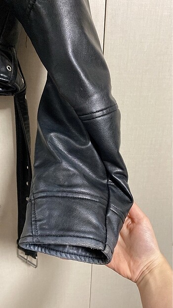 xl Beden Zara oversize deri ceket