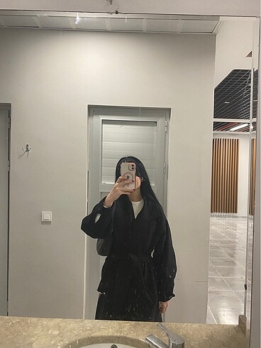 xl Beden Siyah kaban