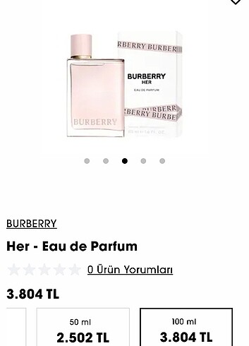 Burberry BURBERY PARFÜM