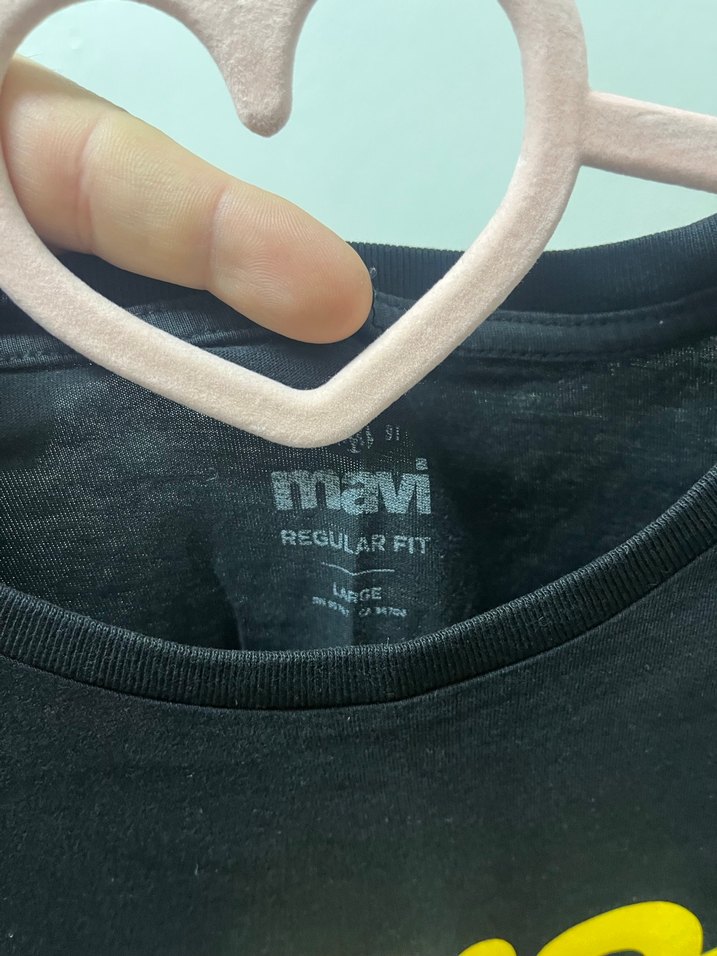 Siyah BRO Baskılı Erkek Tişört - Görsel 2