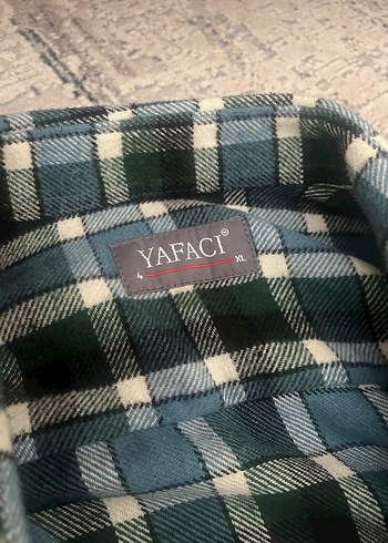 Düğmeli Lacivert Ekose Erkek Gömlek - Görsel 2