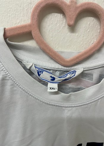 Beyaz Baskılı Oversize Streetwear Tişört - Görsel 5