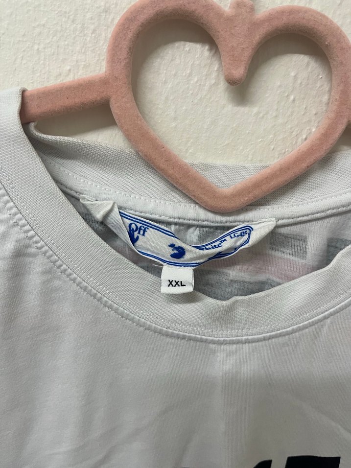 Beyaz Baskılı Oversize Streetwear Tişört - Görsel 5