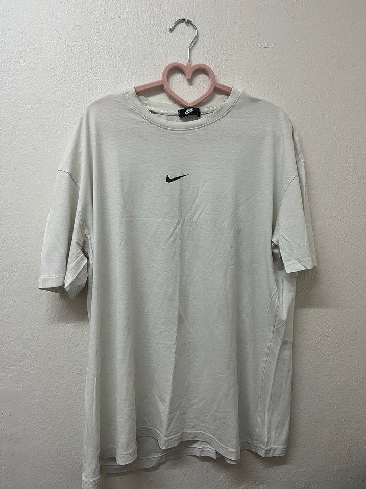 Nike Air baskılı erkek loose fit tişört - Görsel 3