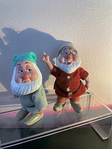 Disney yedi cüceler porselen figürler