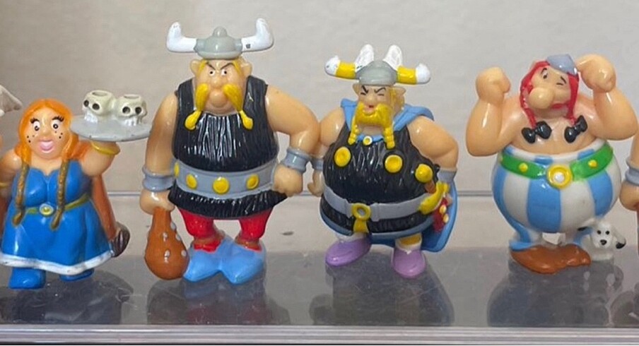 Asterix Oburix kinder set 4lü