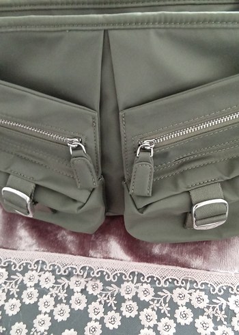 Beden haki Renk ZARA SU GEÇİRMEZ KADIN ÇANTASI