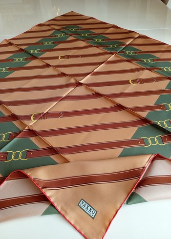 Vakko exclusive tivil ipek eşarp - Görsel 6