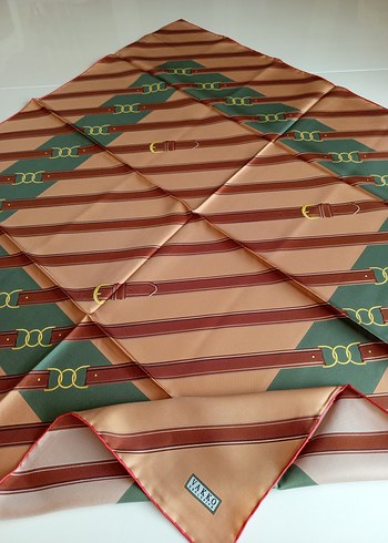 Vakko exclusive tivil ipek eşarp - Görsel 7