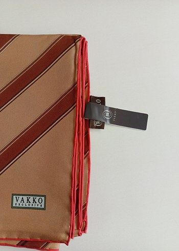 Vakko exclusive tivil ipek eşarp - Görsel 8